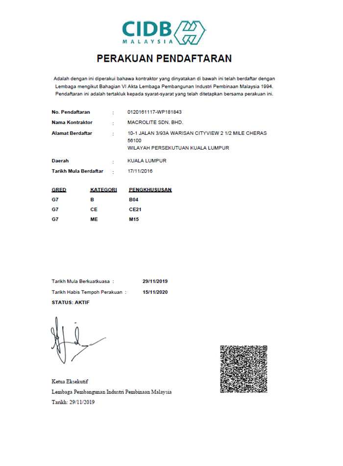 Macrolite CIDB-G7